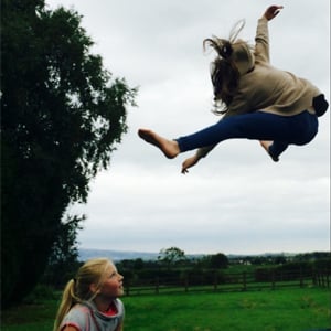 Q: What's more scary than Halloween? A: Mum on a trampoline.